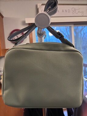 Izod Sage Green Crossbody Bag